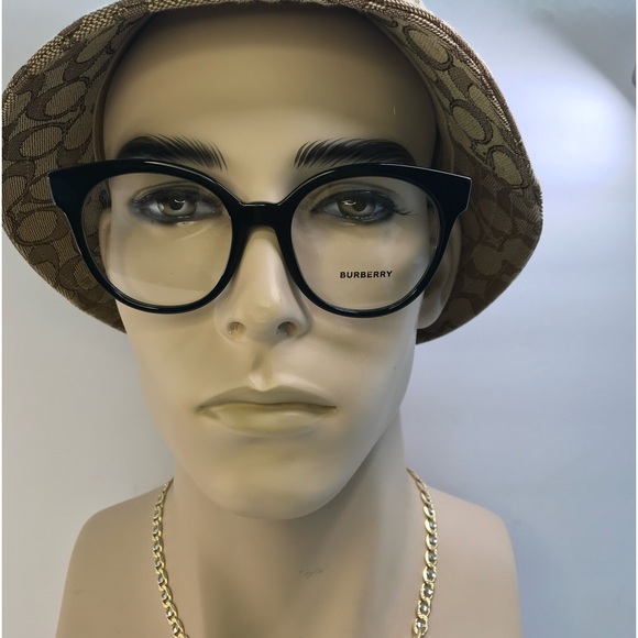 Burberry Jaqueline Demo Round Unisex Eyeglasses BE2356 - Picture 4 of 15